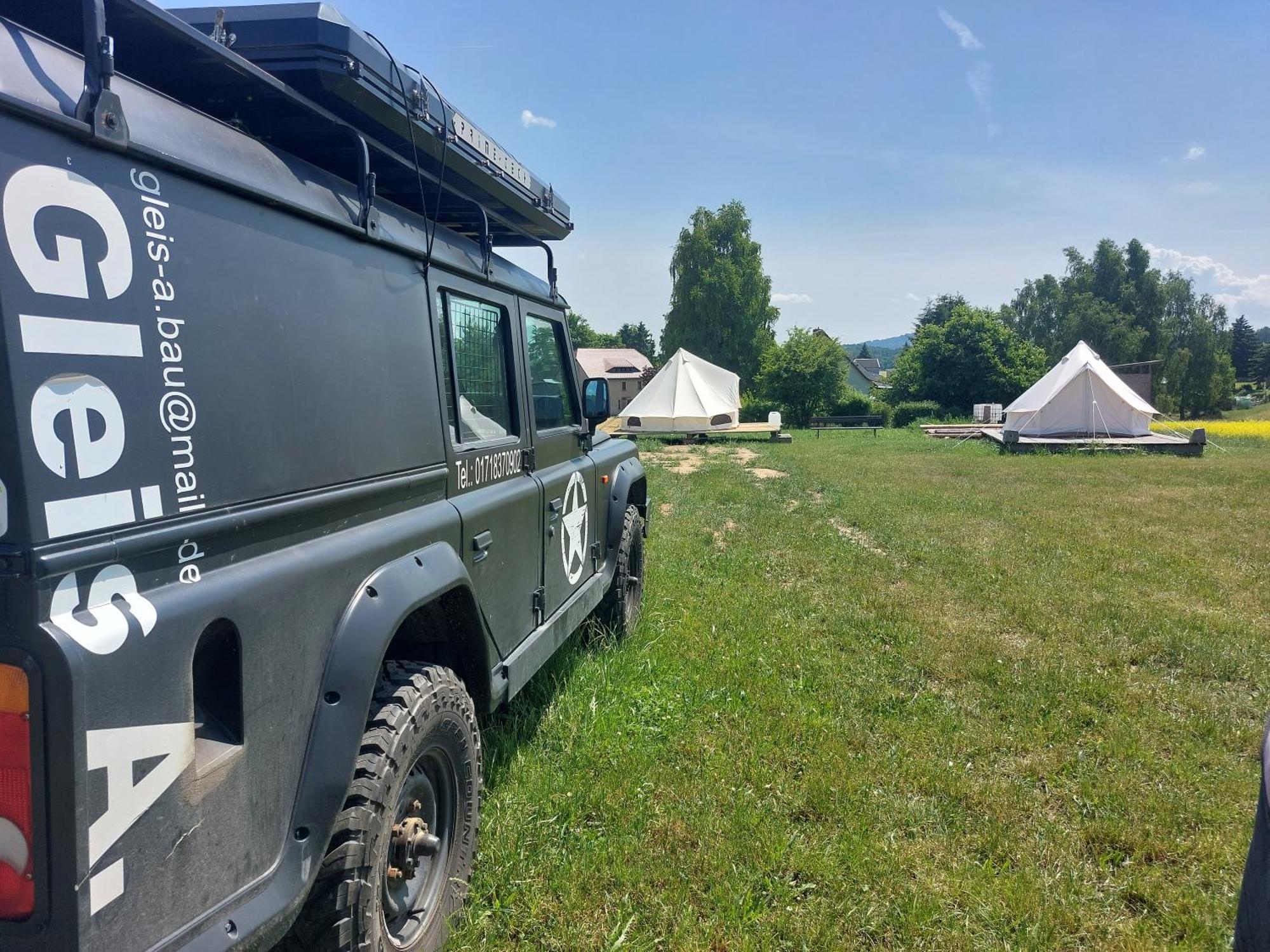 Hotel Autark Clamping Camp Durrhennersdorf Exterior foto